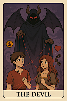 The Devil tarot card