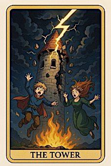 The Tower tarot card