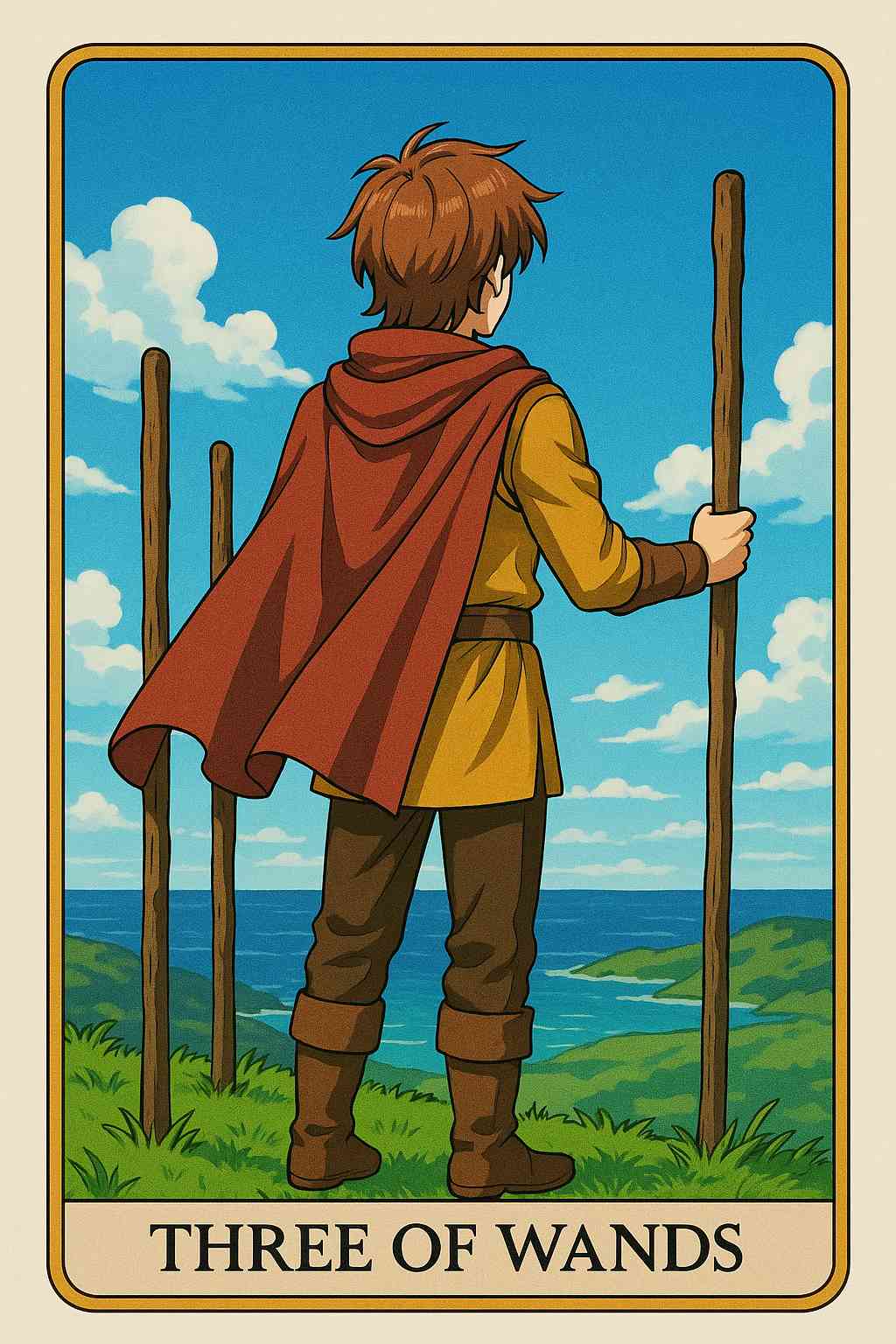Three of Wands