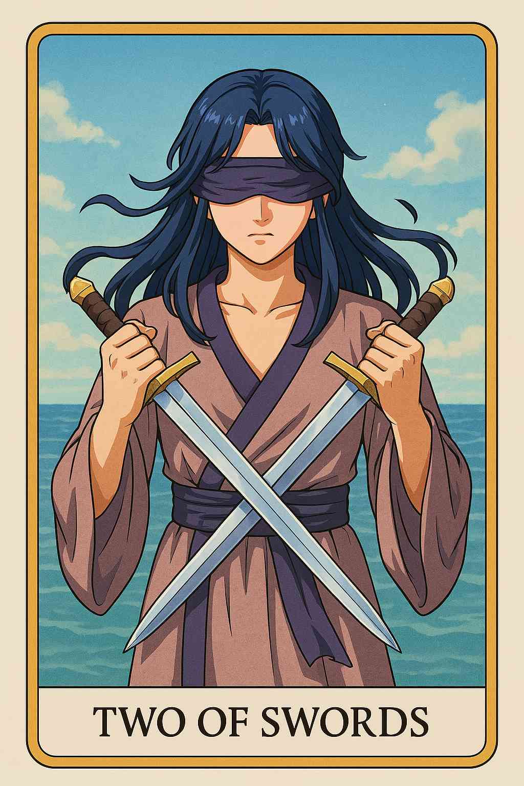 Two of Swords tarot card